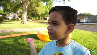 Ooze Baff Challenge Slime Bath Challenge Outdoors