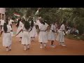 Des rangila hindi song     beautiful dance performance for independence day in sadvidya school