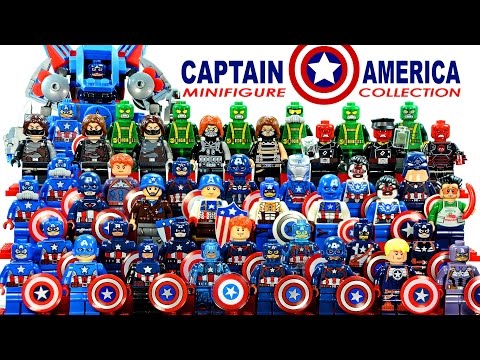 LEGO Captain America™ 2016 Marvel Super Heroes Minifigure Complete Collection MINIFIGURE MANIA DAILY at 5:00 PM Pacific Time except Saturdays. Make sure to click SUBSCRIBE to never miss an episode!