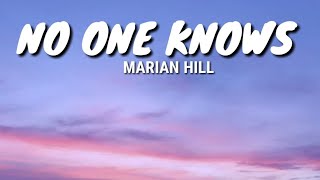 Watch Marian Hill No One Knows video