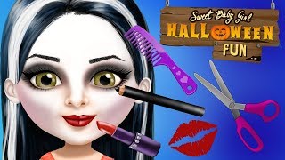 Fun Halloween Care Games -Sweet Baby Girl Fun Halloween Dress Up Costume Makeup Makeover Kids Apps