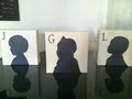 How to Make a Silhouette Painting of your kid! So Easy!