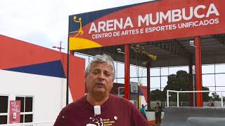 Secretário de Tecnologia e Ciências de Maricá, Sérgio Mesquita, falando do Ti-Games!
