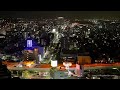 堺市役所21階展望ロビーからの夜景 