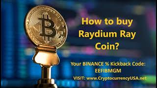 How to buy Raydium Ray Coin?