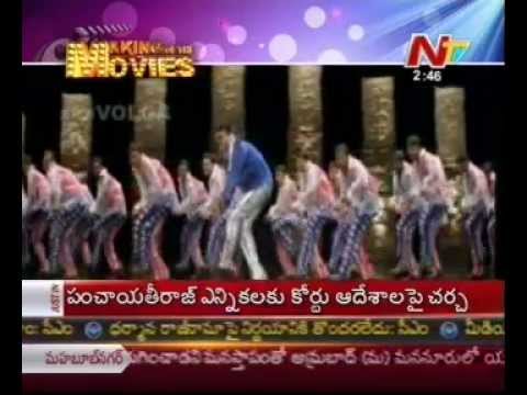 Chiranjeevis Tagore Movie Making Scenes