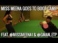 Miss Meena goes to Boot Camp | FEAT. Tehmeena Afzal