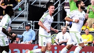 seattle sounders fc tv soccer clint dempsey strikes goal come looks