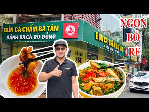 Lần Đầu Tiên Ăn "Bún Cá Chấm Bà Tâm" Tại Quán Của Vợ Chồng Huy Thành