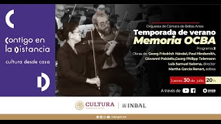 Temporada de Verano Memoria OCBA / Programa 2: Häendel, Hindemith, Paisiello y Telemann / INBAL