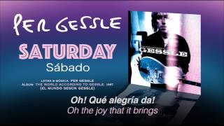 Watch Per Gessle Saturday video