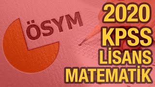 2020 Kpss Li̇sans Matemati̇k Sorulari Ve En Basi̇t Çözümleri̇ 2020 Kpss Çıkmış Sorular Ve Çözümleri
