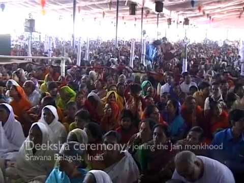 Jeremy Hunter - Deeksha ceremony - joining the Jain monkhood...