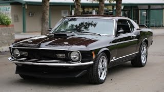 1970 Ford Mustang Mach 1 Raven Black - MMC