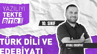 10.Sinif Edebi̇yat 1.Üni̇te Konu Anlatimi -Maari̇f Model- Full Tekrar Tek Vi̇deo Pdf