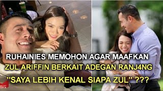 Ruhainies Memohon Supaya Netizen Maafkan Zul Ariffin??