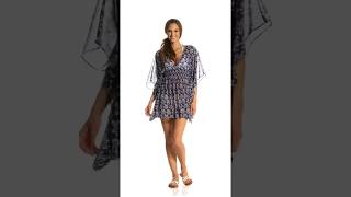 Jessica Simpson Swimwear Vine About It Open Back Cover Up Swimoutlet