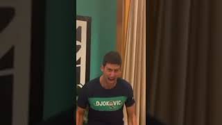 Novak Djokovic Goes Crazy as Serbia Qualify for FIFA World Cup 2022 | Tennis | Eurosport | #short
