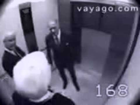 Wrong elevator gang bang