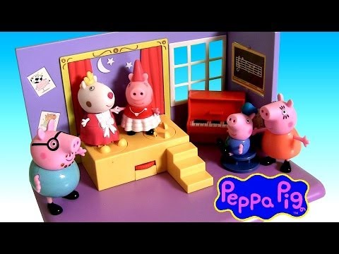 Peppa Pig Dance Academy Studio Activity Stage Nickelodeon - Academia De Baile By Disneycollector