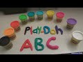 Play Doh ABC SONG FOR CHILDREN - Play Doh Alphabet - Kids Learning Songs