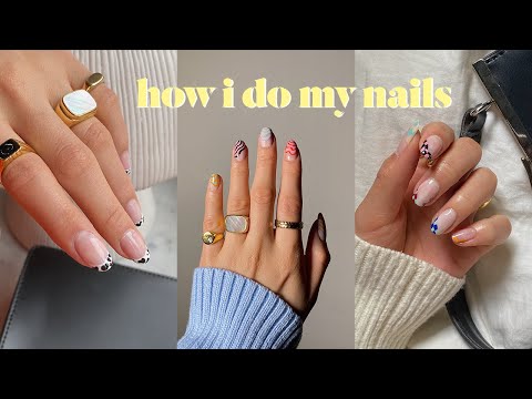 HOW I DO CUTE & EASY NAILS FOR 2021 - YouTube