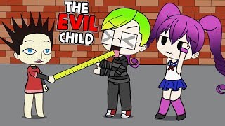 The ugly evil child | Reacting to Gacha studio stories