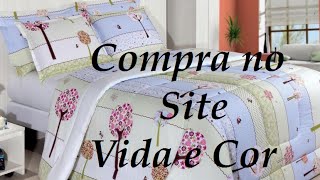 Compra no site vida e cor