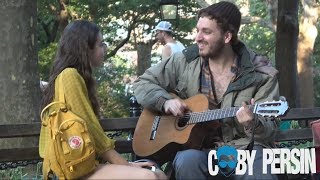 Homeless Man Picks Up Girls With Amazing Voice! Homeless Man Picks Up Girls With Amazing Voice!