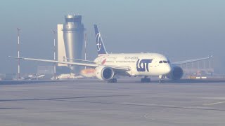 Lot Polish Airlines Boeing 787-8 Dreamliner Sp-Lrh - Katowice Airport (Ktw/Epkt) - 03.03.2021