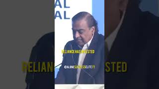 Mukesh Ambani on accelerated Bengal growth 💹 He invented 45000000thousand crores