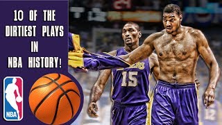10 of the dirtiest plays in NBA history! 10 of the dirtiest plays in NBA history!