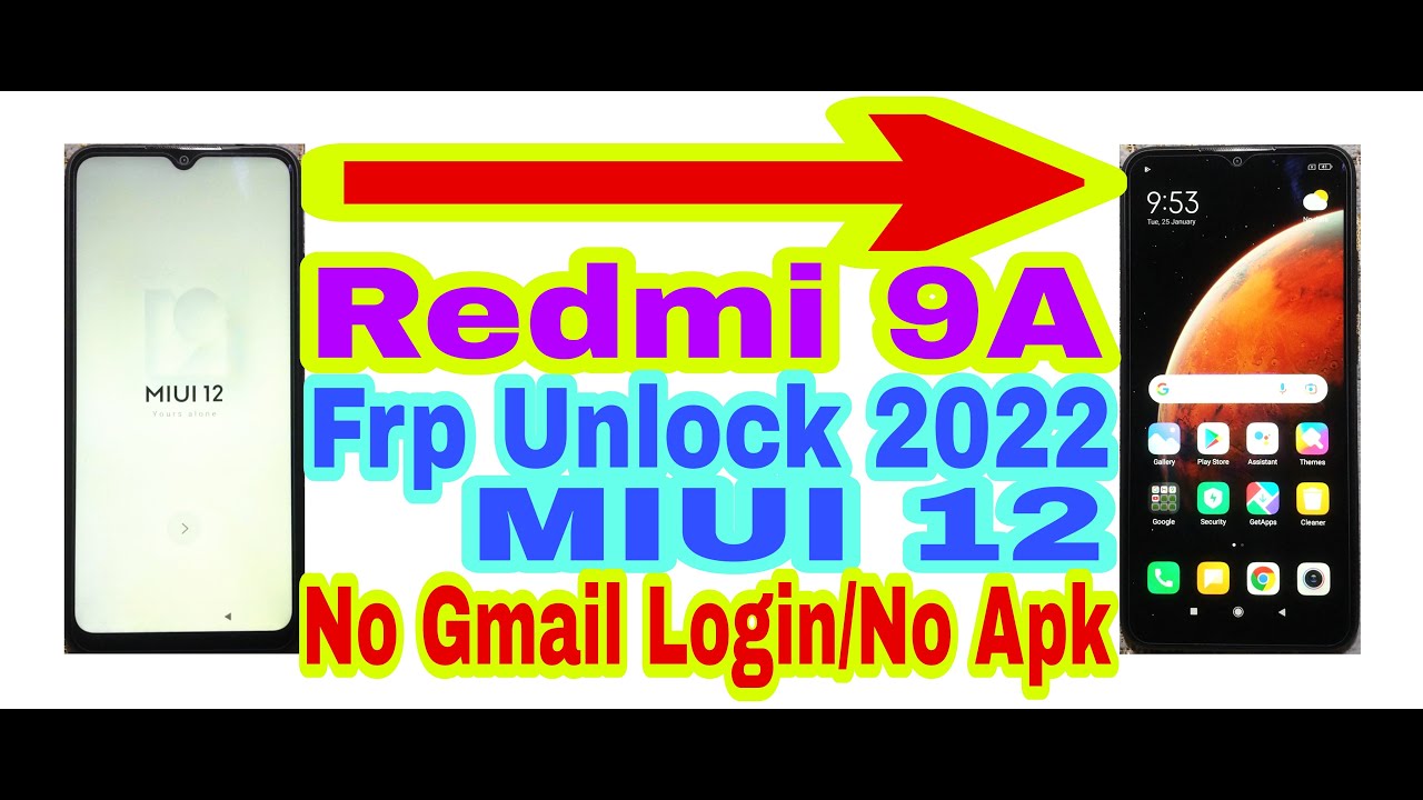 Redmi 9A MIUI 12 Frp Bypass Without Pc || New Trick 2022 Redmi 9A MIUI 12 Frp Bypass Without Pc || New Trick 2022