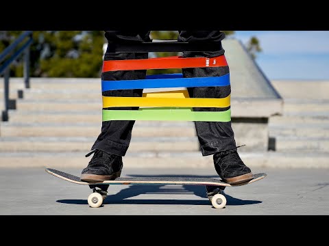 HEAVY RESISTANCE BANDS GAME OF SKATE?!