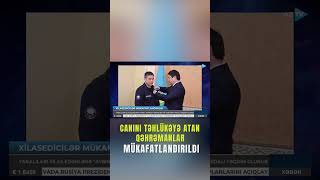 Qazaxıstanda Təyyarə Qəzası Ilə Əlaqədar Mükafatlandırma