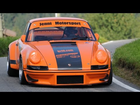 Amazing Sound of Porsche 911 Carrera RSR with full onboard: Willi Jenni @ Swiss Hillclimb