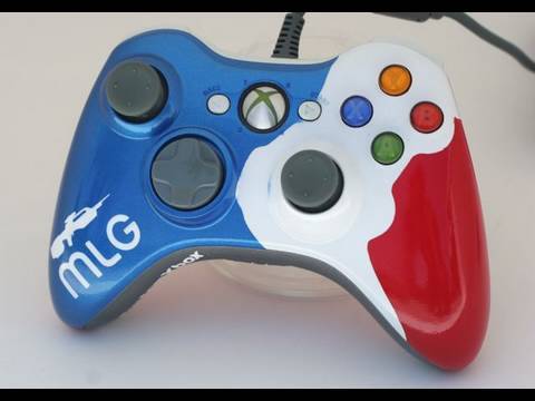  helps you learn how to paint a Gamer Style design Xbox 360 controller.