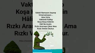Sabah Namazını Kaçırıp Umursamayan...ama