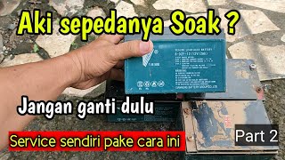 Aki Sepeda Listrik Drop Tidak Bisa Di Cas Coba Cara Ini