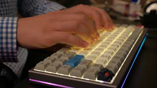 Kbd75 62G Zealenciod Typing Test G85 4K