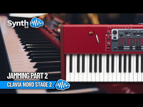 Clavia Nord Stage 2 Demo part 2 performed by space4keys s4k tv rhodes piano synth