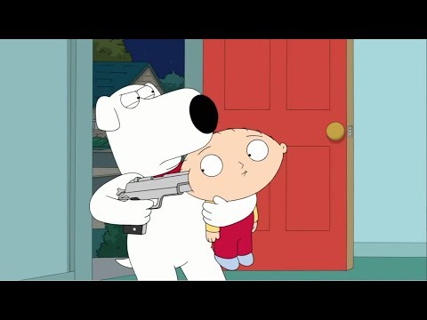 Family Guy - Brian takes Stewie hostage