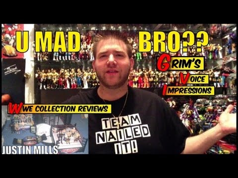 Grim's Toy Show Ep 463: WWE Wrestling action figures Collections Displays Mattel elites elite figure Grim's Toy Show Ep 463: WWE Wrestling action figures Collections Displays Mattel elites elite figure