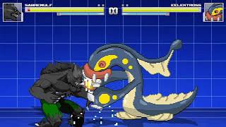 Mugen Eelektross Vs Sabrewulf