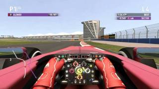 Codemasters F1 2011 India Just 2 Practice Laps