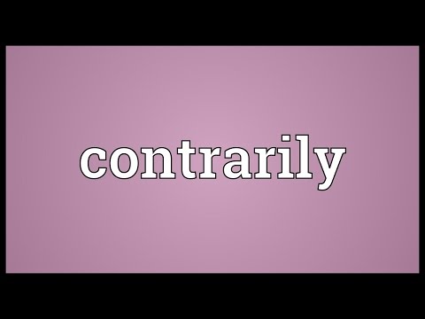 Header of contrarily