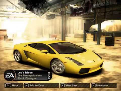 NFS Most Wanted Tuning a Lamborghini Gallardo