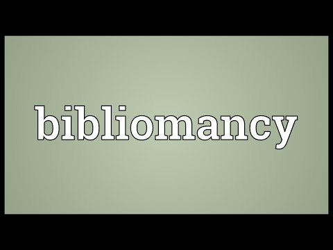Header of bibliomancy