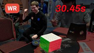 5X5 World Record 30.45S