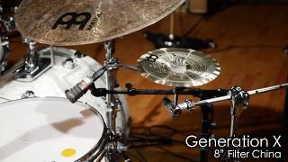 Meinl Cymbals GX-8FCH Generation X 8" Filter China Cymbal